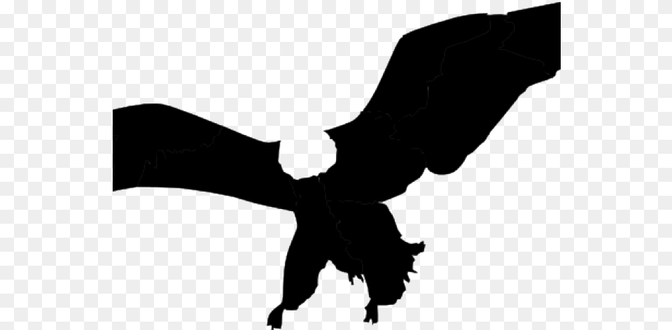 Kestrel Clipart Eagle Flying Clip Art, Silhouette, Animal, Bird, Person Free Png Download