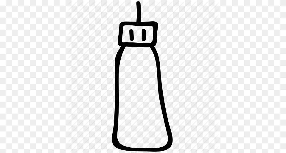 Ketchup Bottle Clip Art Black And White Loadtve Free Transparent Png