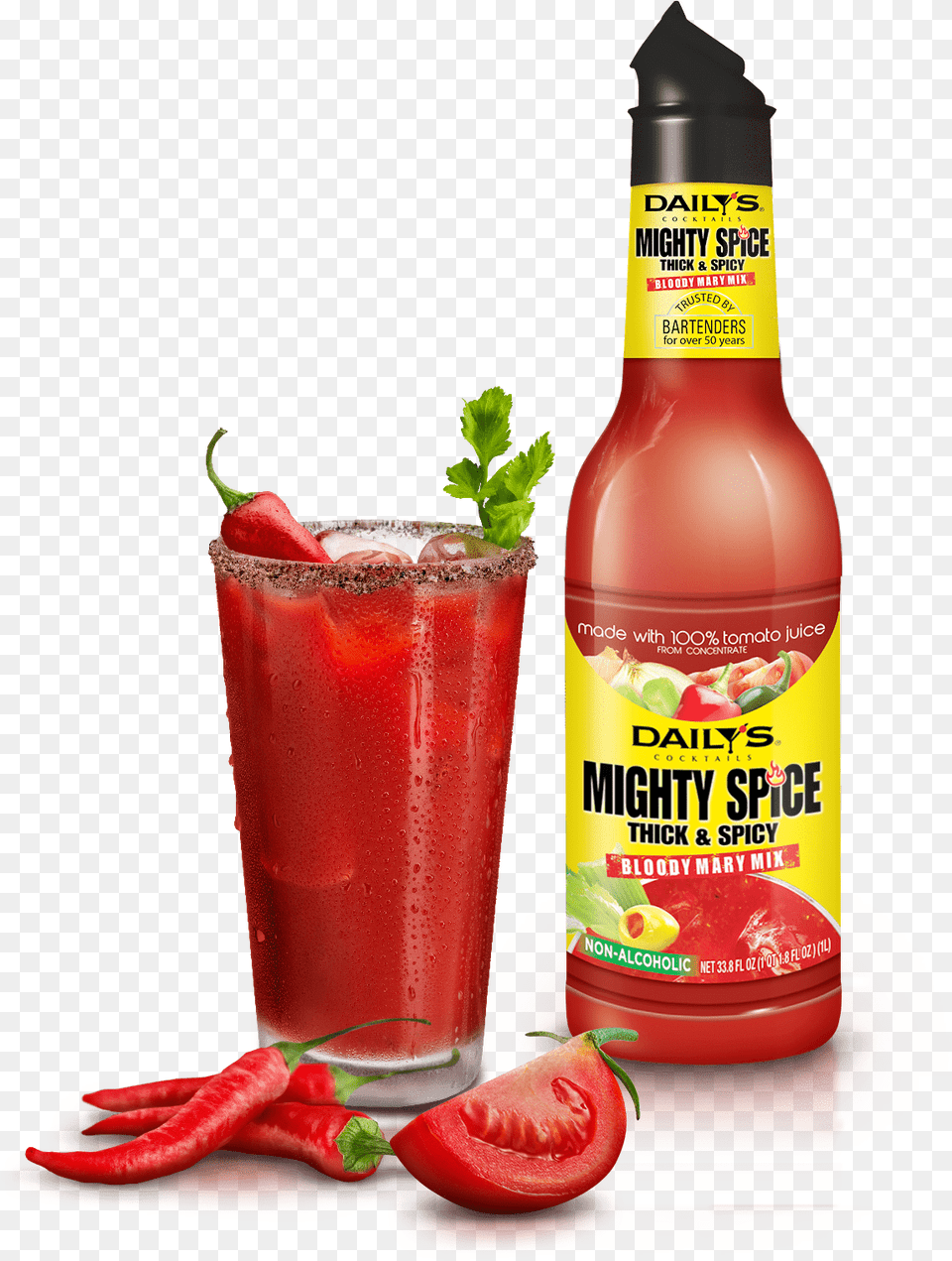 Ketchup Daily Spicy Bloody Mary Mix, Food, Beverage, Soda Png