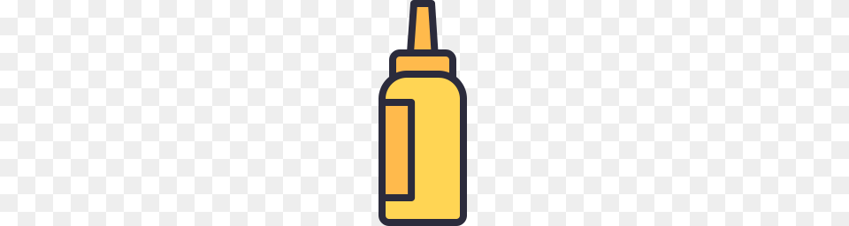 Ketchup Mustard Icon Outline Filled, Bottle, Text Free Png