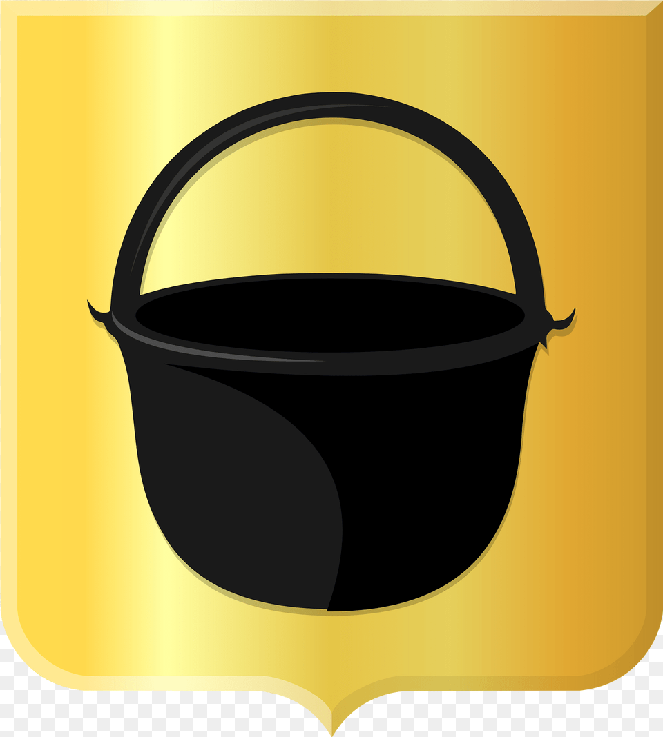 Kethel En Spaland Wapen Clipart, Cookware, Pot, Bucket, Dutch Oven Free Png