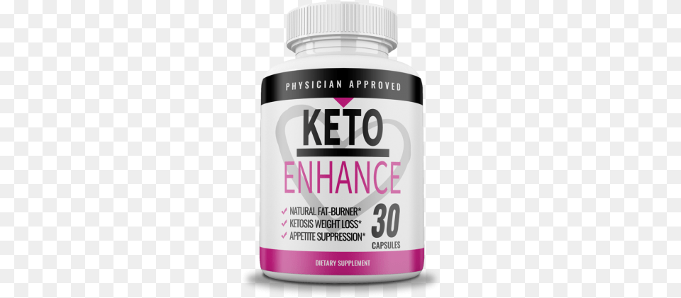 Keto Enhance, Bottle, Shaker, Astragalus, Flower Png