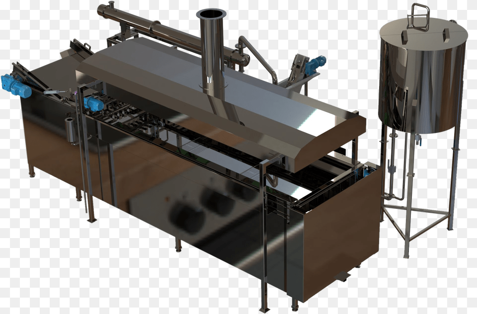 Kettle Chips Batch Fryer 1 Machine Tool, Architecture, Building, Factory, Festival Png Image