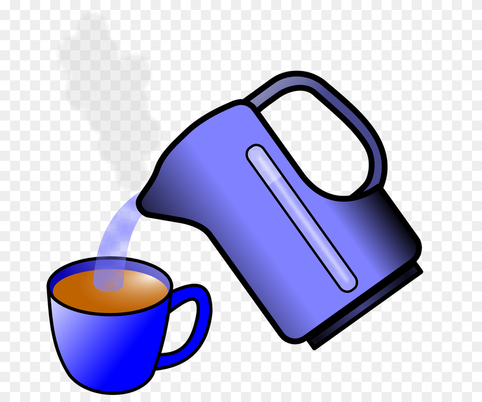 Kettle Clipart Warm Water, Cup Png