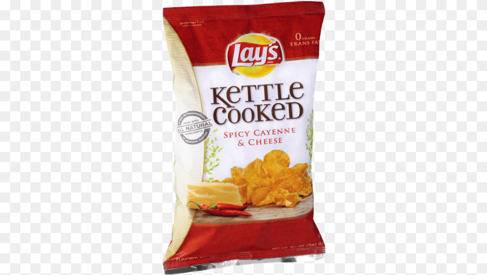 Kettle Cooked Chips, Food, Snack, Fried Chicken Png