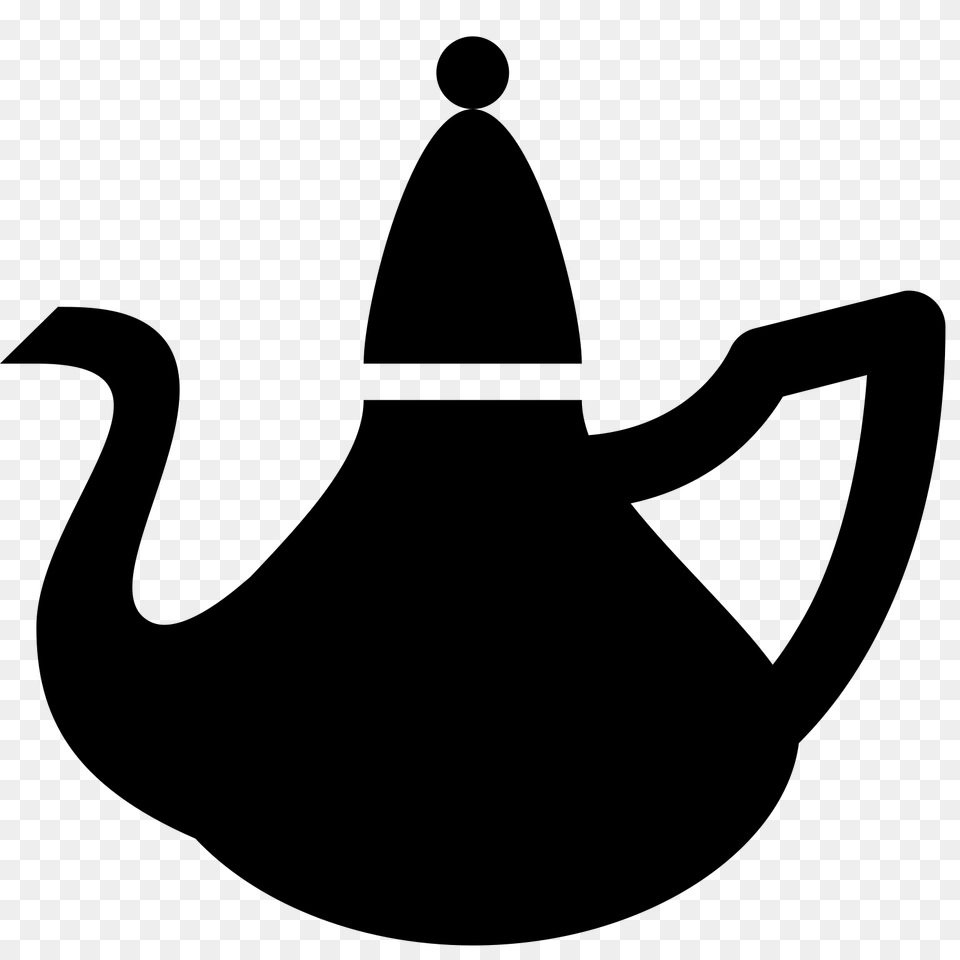 Kettle Icon, Gray Free Png Download