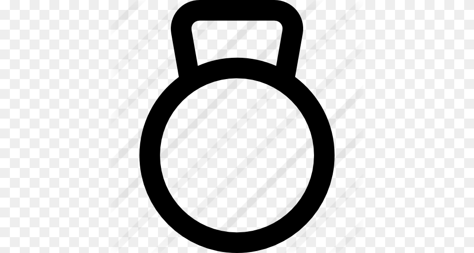 Kettlebell, Gray Png