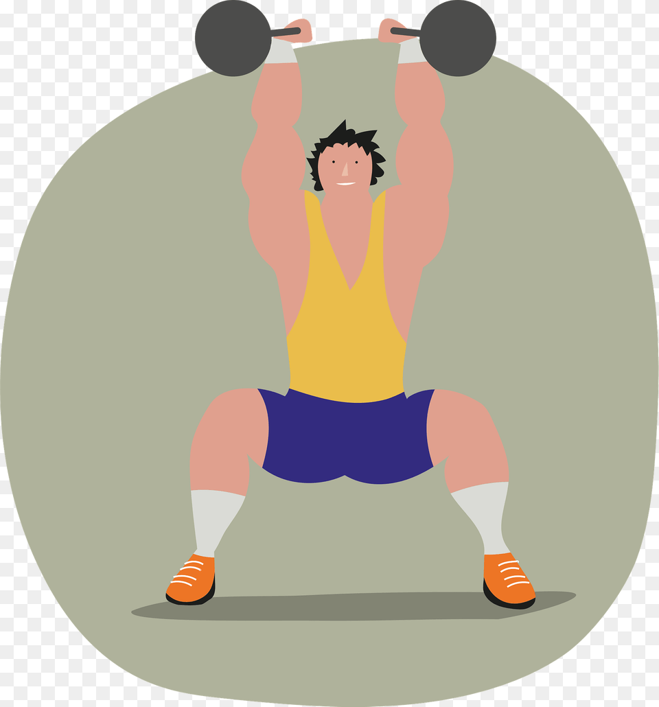 Kettlebell Clipart, Person, Face, Head, Shoe Free Png