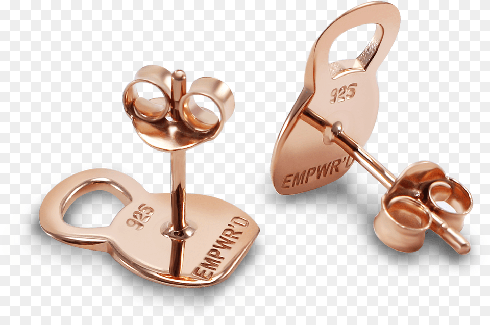 Kettlebell Stud Earrings Earrings, Accessories, Earring, Jewelry, Smoke Pipe Png Image