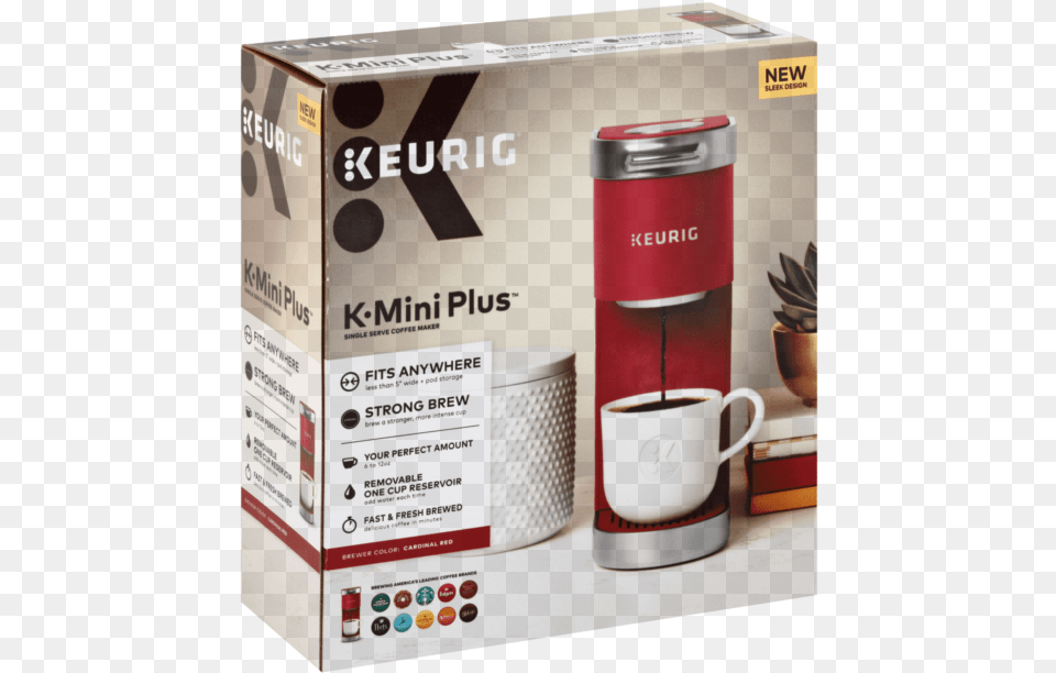 Keurig K Mini Plus Single Serve Coffee Maker, Cup, Box, Beverage, Coffee Cup Free Png