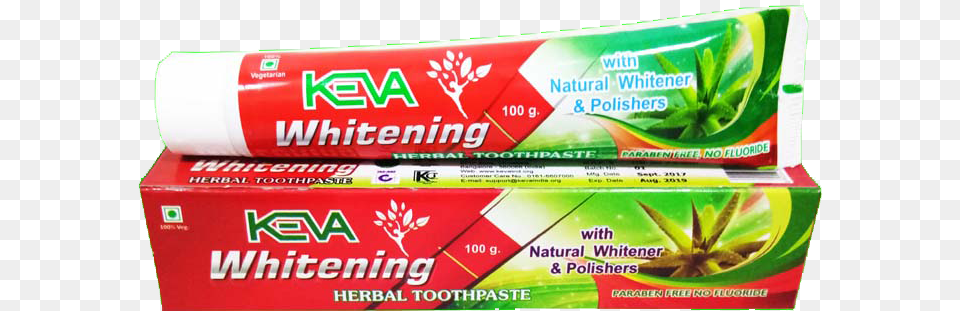 Keva Whitening Toothpaste Keva Toothpaste, Herbal, Herbs, Plant, Food Free Png Download