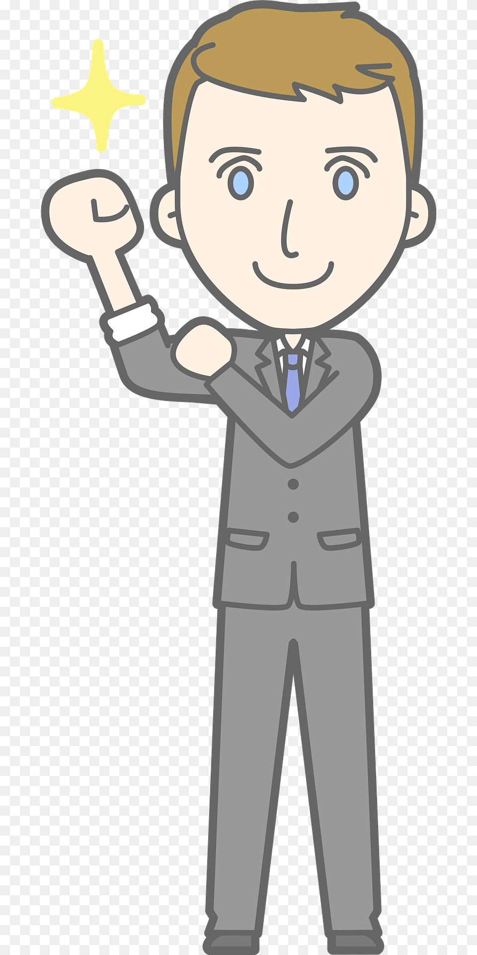 Kevin Businessman Clipart, Person, Face, Head, Book Png