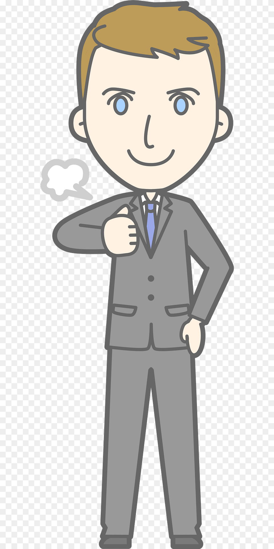 Kevin Businessman Clipart, Clothing, Formal Wear, Suit, Book Free Png Download