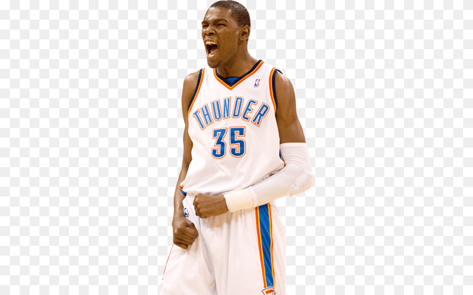 Kevin Durant, Shirt, Clothing, Person, People Free Png Download