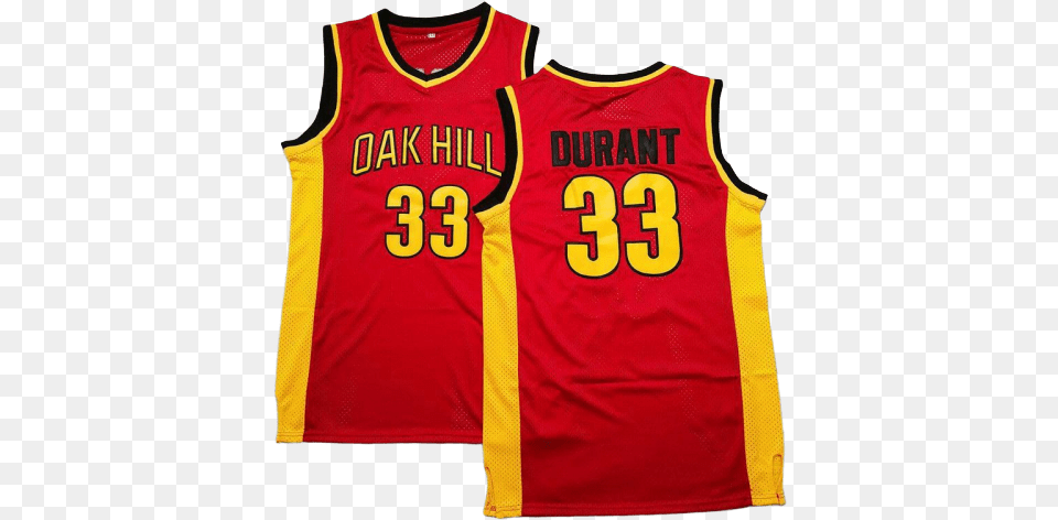 Kevin Durant Basketball, Clothing, Shirt, T-shirt, Jersey Free Png