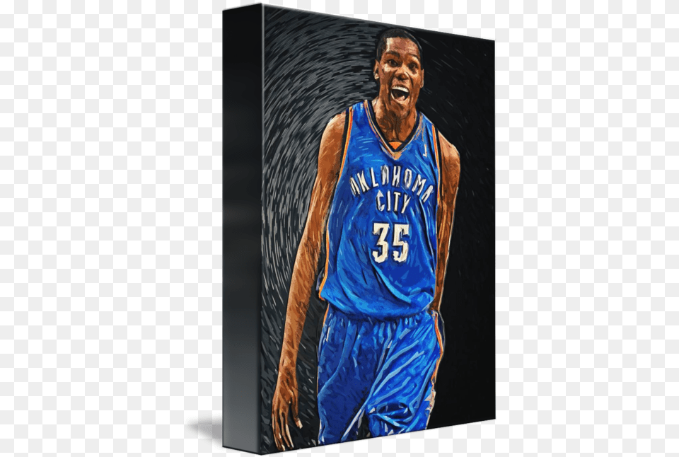 Kevin Durant By Zapista Basketball Player, Face, Head, Person, Photography Free Transparent Png