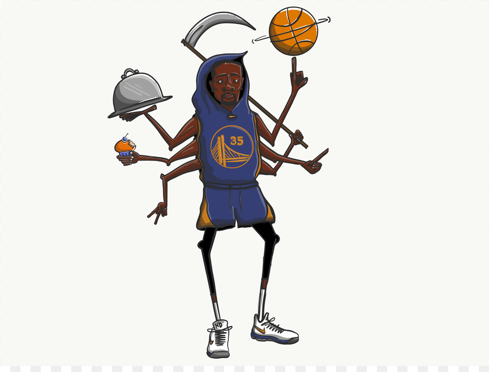 Kevin Durant Fan Art, Boy, Child, Male, Person Png Image