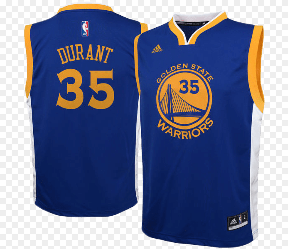 Kevin Durant Golden State Jersey, Clothing, Shirt, T-shirt Free Transparent Png