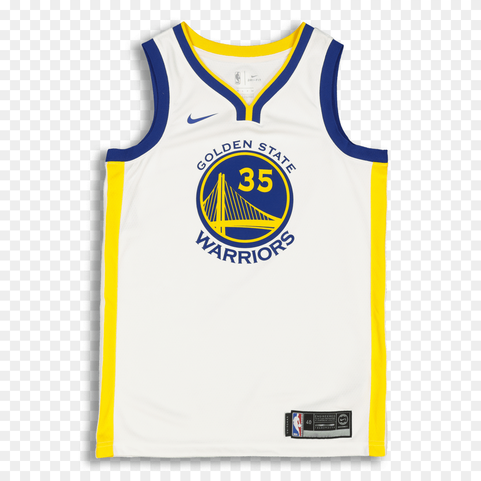 Kevin Durant Golden State Warriors New, Clothing, Shirt, Jersey Png