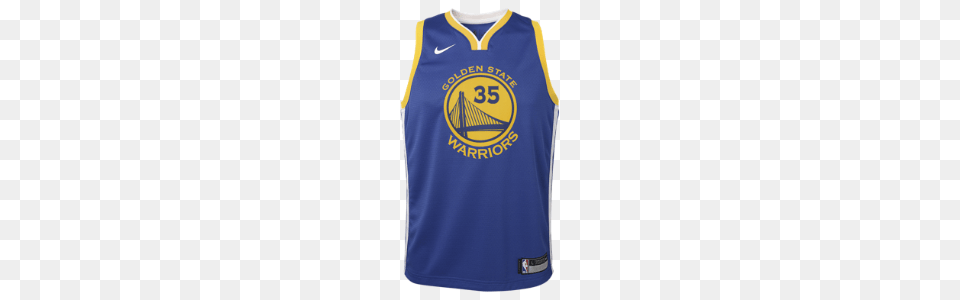 Kevin Durant Golden State Warriors Nike Icon Edition Swingman, Clothing, Shirt, T-shirt, Jersey Free Png
