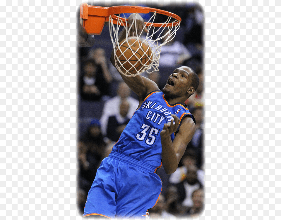Kevin Durant In The Community, Person, People, Adult, Playing Basketball Png Image