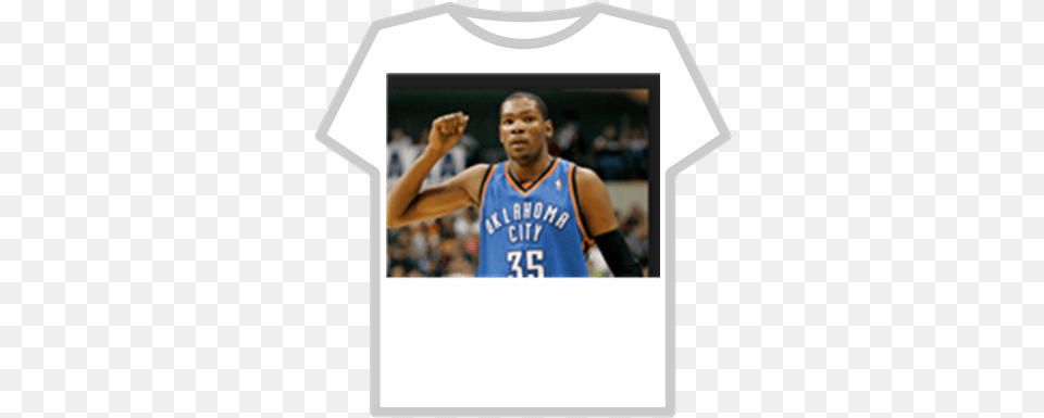 Kevin Durant Roblox Kevin Durant, Clothing, Shirt, T-shirt, People Png
