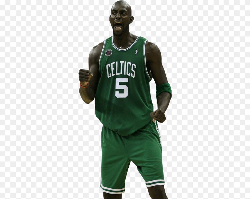 Kevin Garnett Kevin Garnett Celtics, Shorts, Clothing, Shirt, Person Free Png
