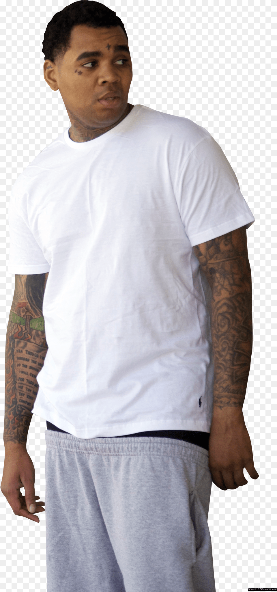 Kevin Gates 3 Gentleman, Tattoo, Clothing, T-shirt, Sleeve Png