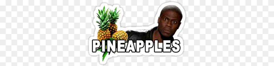 Kevin Hart Funny Pineapples Quotes Download Kevin Hart Kevin Hart Pineapples, Food, Fruit, Pineapple, Plant Free Transparent Png