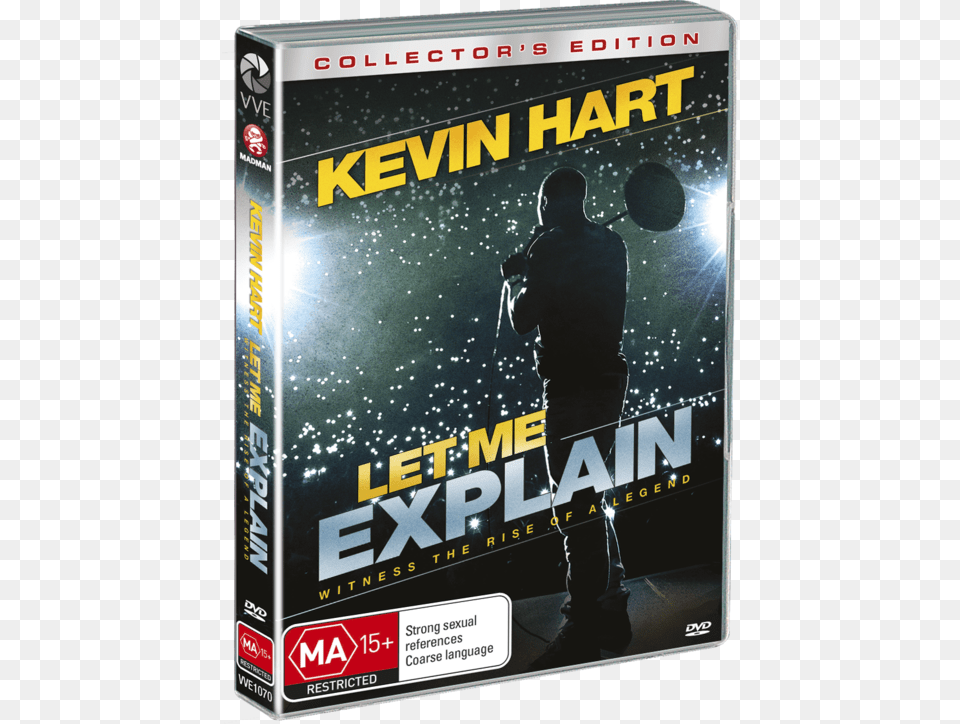 Kevin Hart Let Me Explain Collectors Edition Ma 15 Rating, Adult, Male, Man, Person Free Png