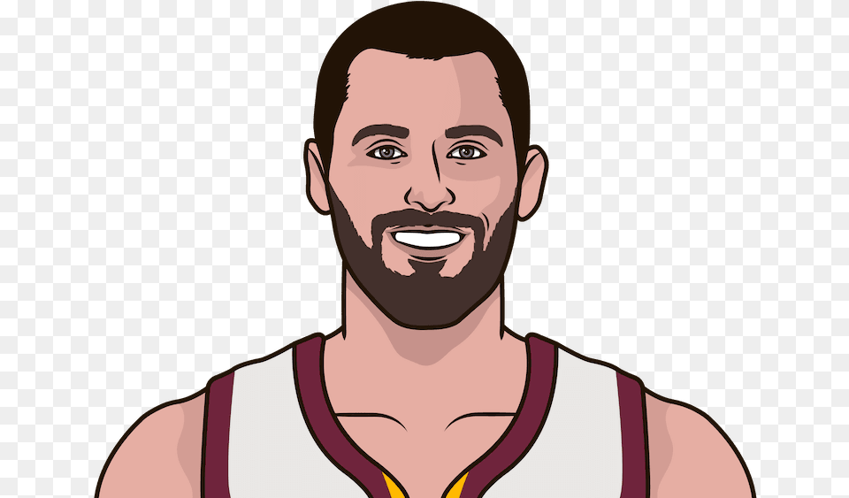 Kevin Love Career Stats Stephen Curry Drawing Easy, Adult, Portrait, Photography, Person Free Png Download