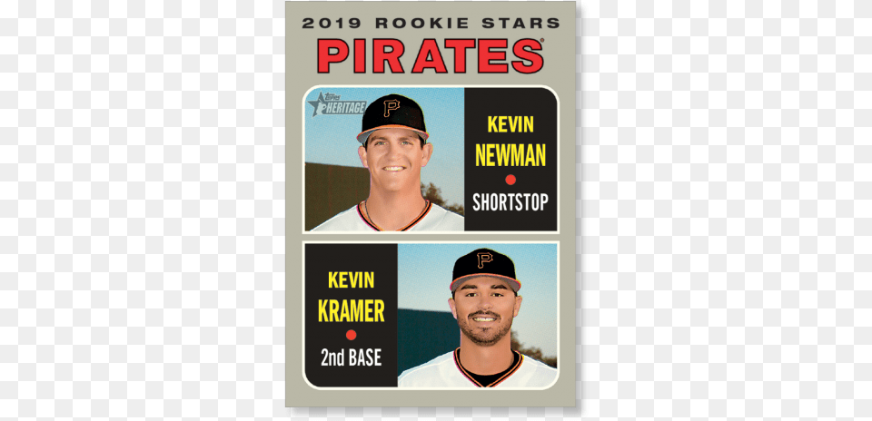 Kevin Newman 2019 Heritage Baseball Base Poster Softball, Baseball Cap, Cap, Clothing, Hat Free Transparent Png