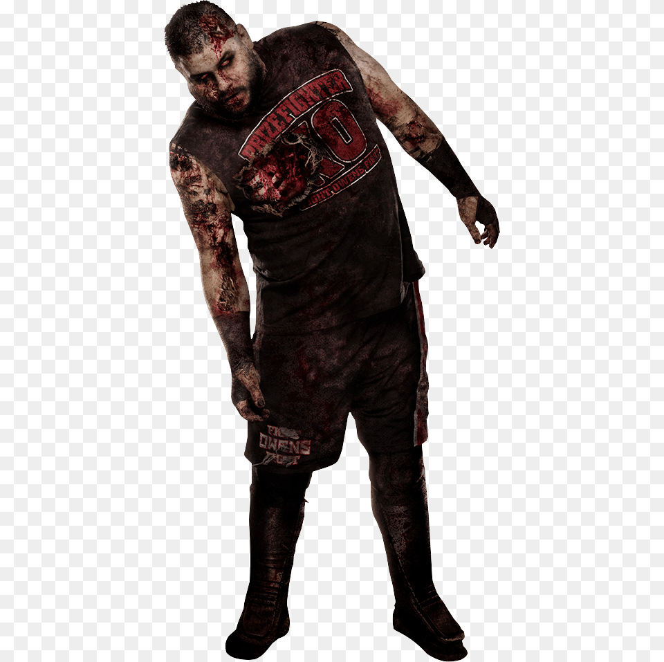 Kevin Owens 2016 Zombie By Ambriegnsasylum16, Adult, Skin, Person, Man Free Png Download