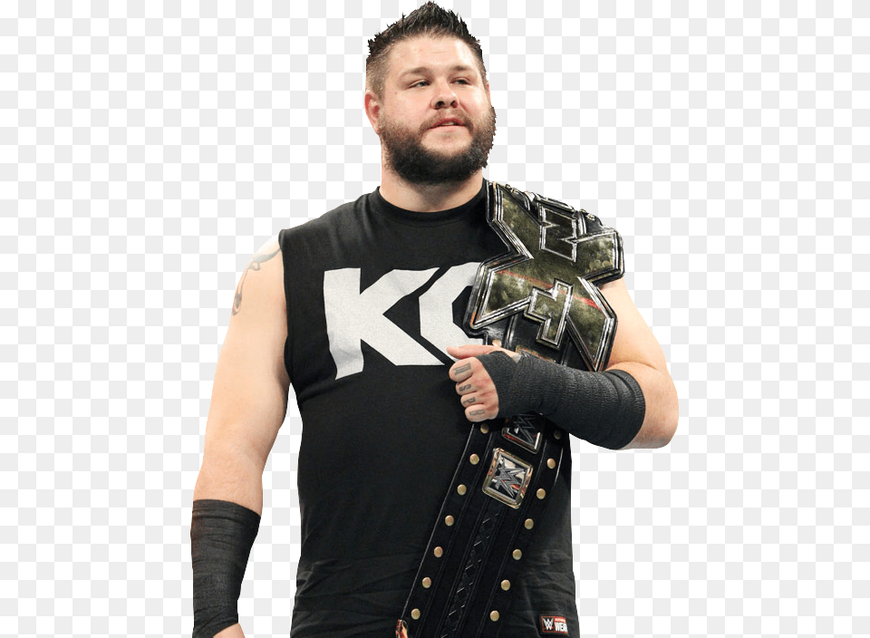 Kevin Owens Nxt Champion, Accessories, T-shirt, Clothing, Buckle Png