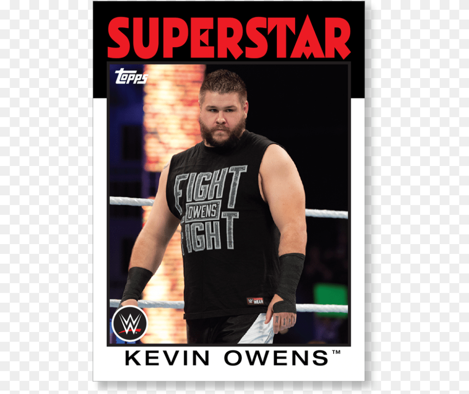Kevin Owens Wwe, Adult, T-shirt, Person, Clothing Png Image