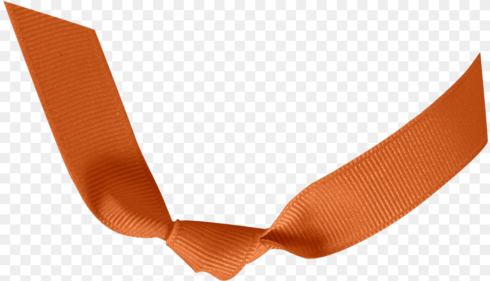 Kevinandamanda Ribbon Knot Orange Construction Paper, Accessories, Formal Wear, Tie, Animal Free Png Download