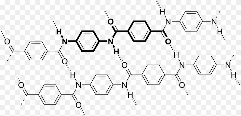 Kevlar Chemical Structure H Bonds Clipart, Pattern, Green, Food, Honey Free Png