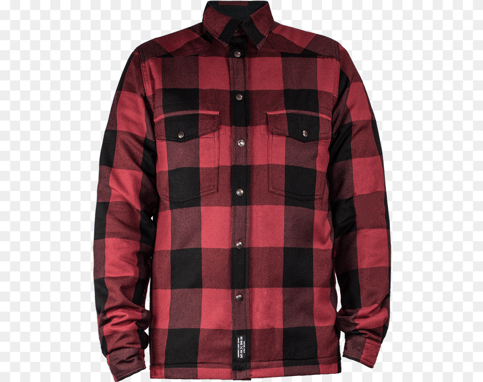 Kevlar John Doe Lumberjack Kevlar Shirt Red Sz L Red Motorcycle, Clothing, Coat, Jacket, Dress Shirt Free Png