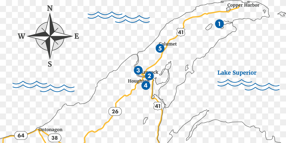 Keweenawmap Skiing Map, Chart, Plot Png