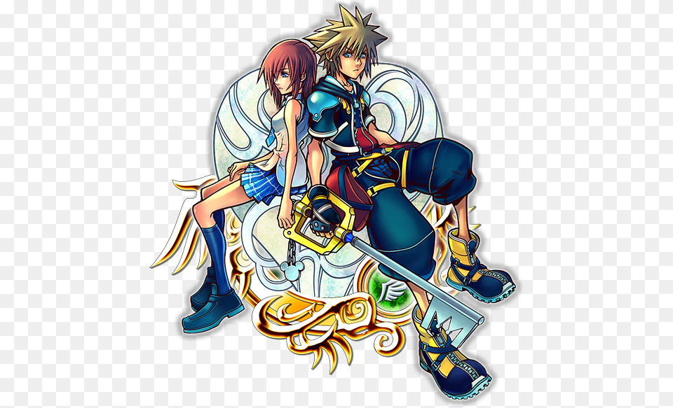 Key Art Kingdom Hearts Tetsuya Nomura Art, Book, Comics, Publication, Adult Free Png Download