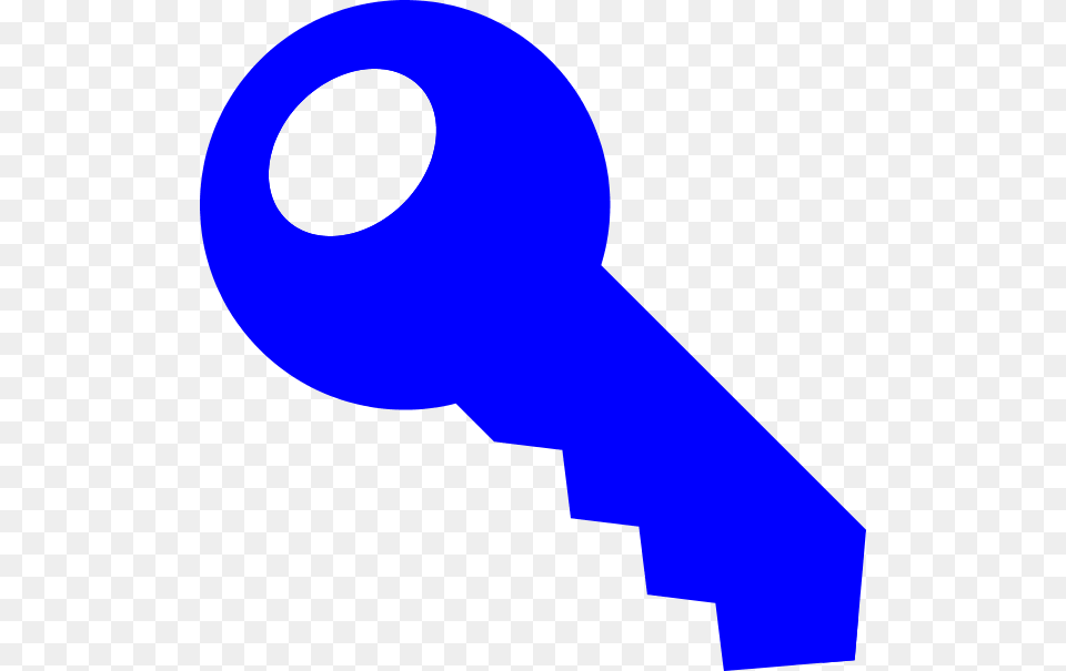 Key Clipart Blue Free Transparent Png