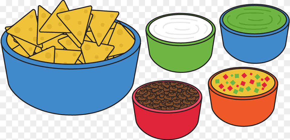 Key Elements For The Perfect Cinco De Mayo Office Party Zerocater, Food, Snack, Bowl, Bread Free Transparent Png