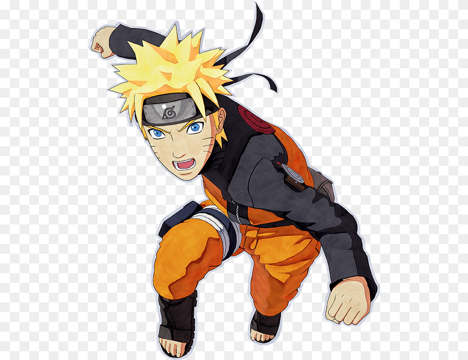 Key Features Naruto To Boruto Shinobi Striker Naruto Render, Book, Comics, Publication, Baby Free Png Download