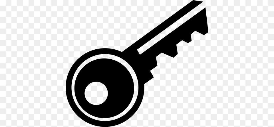 Key Clipart, Gray Free Png Download