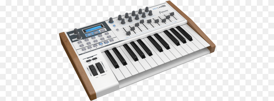 Key Hybrid Midi Keyboard Synthesizer Arturia Keylab, Musical Instrument, Piano Free Transparent Png
