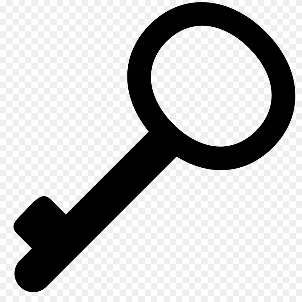 Key Icon, Gray Png Image
