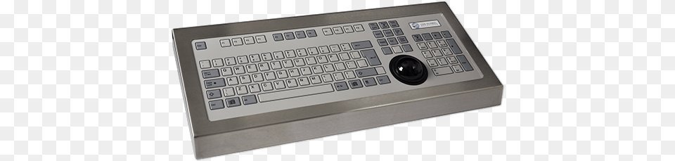 Key Industrial Keyboard With Trackerball Cased Computer Keyboard, Computer Hardware, Computer Keyboard, Electronics, Hardware Png Image