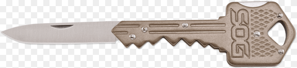 Key Knife Brass Sog Key Knives, Blade, Weapon, Dagger Free Transparent Png