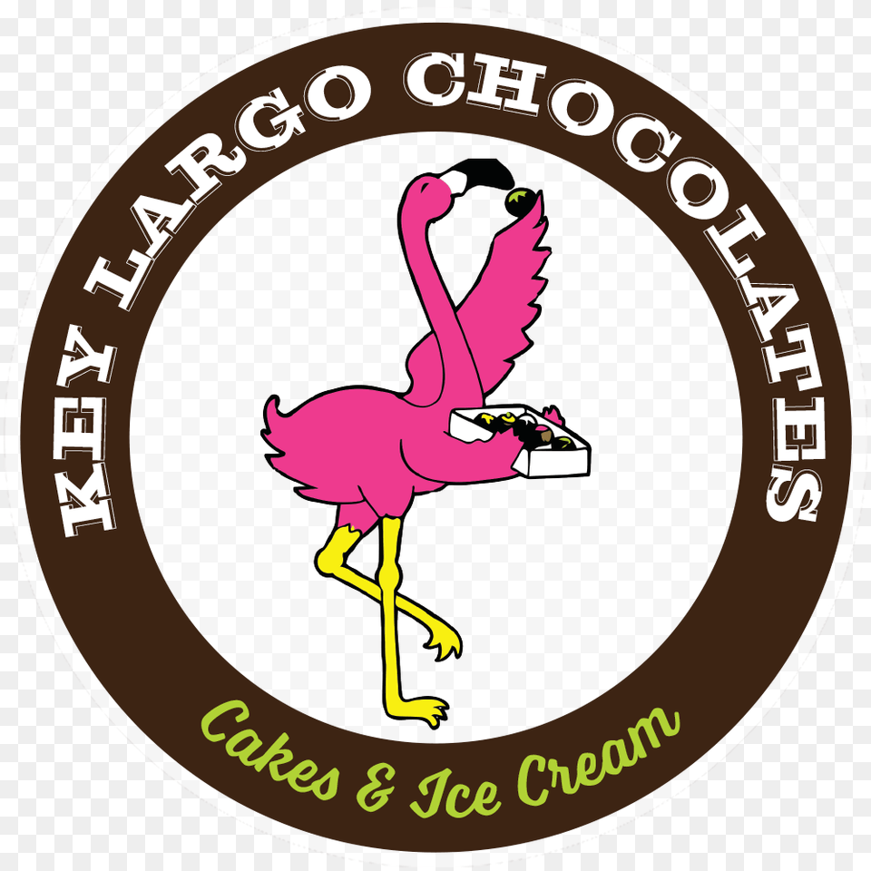 Key Largo Chocolates Cakes Ice Cream Key Largo Chocolates, Animal, Bird, Flamingo, Baby Free Transparent Png