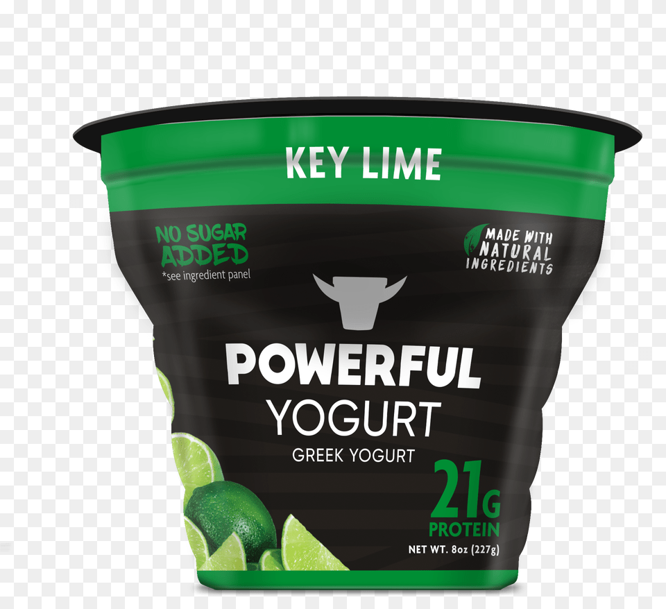 Key Lime Greek Yogurt Powerful Yogurt, Fruit, Produce, Plant, Food Free Png